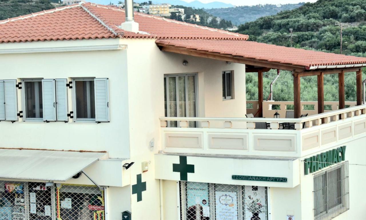Almyrida Sea View House Villa Bagian luar foto