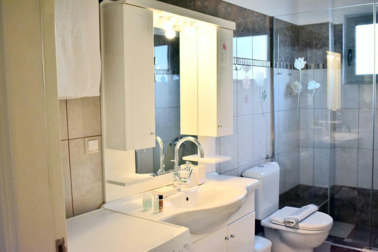 Almyrida Sea View House Villa Bagian luar foto