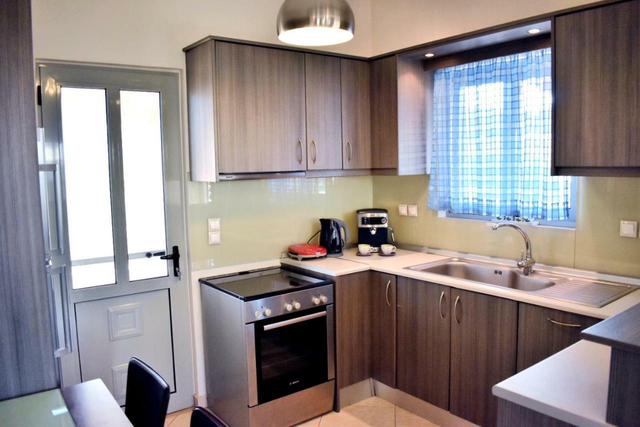 Almyrida Sea View House Villa Bagian luar foto